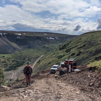 Drill pad Lawyers, Golden Horseshoe northern BC