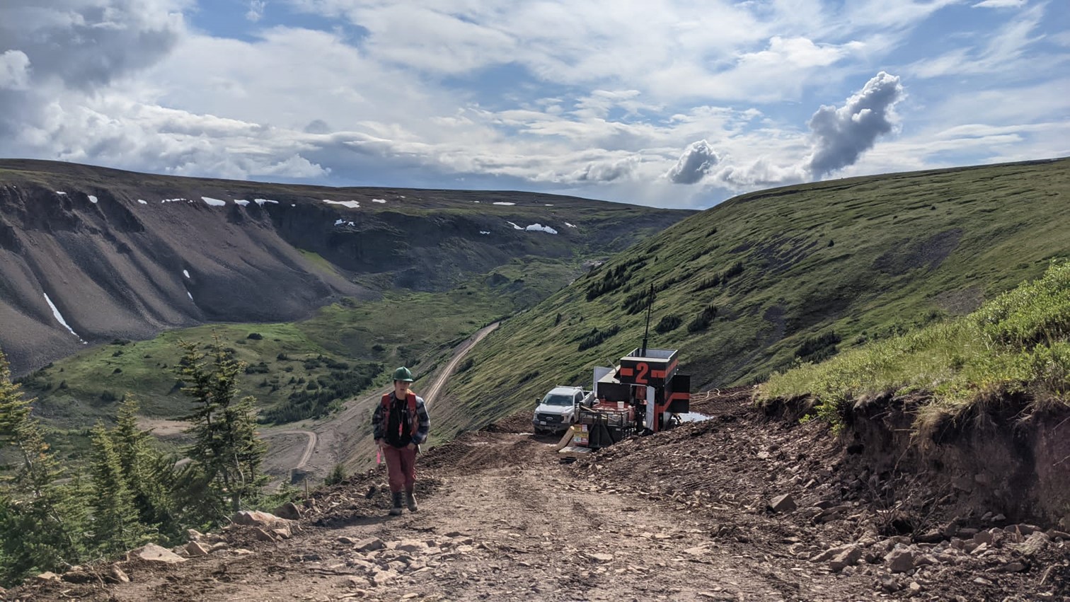 Drill pad Lawyers, Golden Horseshoe northern BC